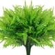 thumbnail image 1 of 4 Uds. Plantas artificiales de helecho Boston, arbustos de plástico, planta de helechos artificiales para exteriores, resistente a los rayos UV (verde), 1 of 7