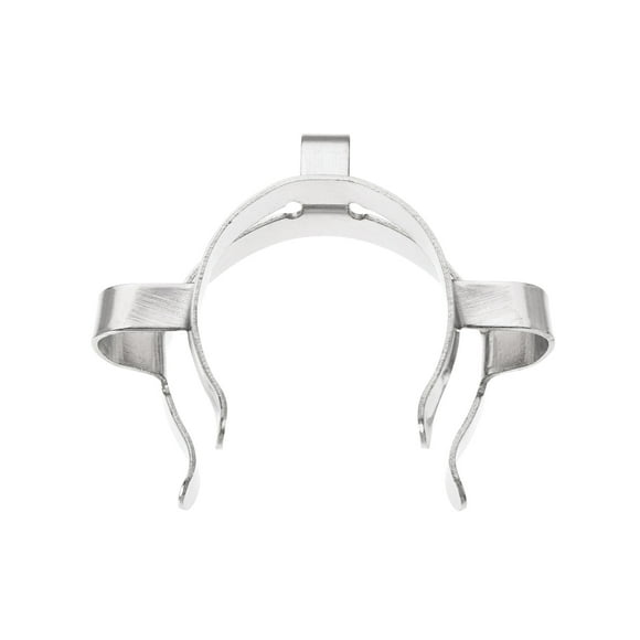 Unique Bargains Silver Tone Joint Clip Lab Clamp Mounting Clips for 29/32mm 29/42mm Glass Taper Joint Laboratory Tool