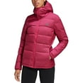 thumbnail image 1 of Adidas Women’s Helionic Down Puffer Jacket, Pink, Large, 1 of 2