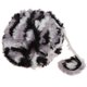 thumbnail image 4 of Madejas de hilo grueso Zulema, poliéster para tejer suave, Gris negro, 4 of 7