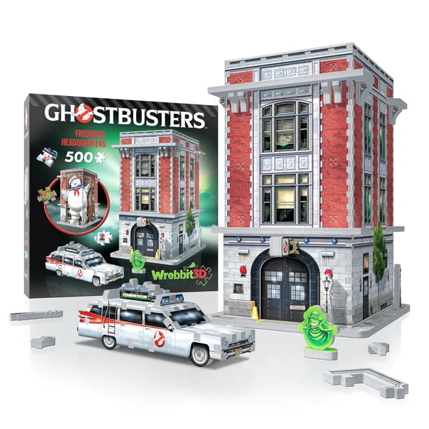 Puzzle 3D Wrebbit3D Ghostbusters Firehouse Headquarters, 500 unidades