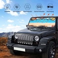 thumbnail image 6 of Bingfone Boards And Beach Car Windshield Sun Shade Protector Keep Your Vehicle Cool Sun Shield Visor Cover Foldable For Car Truck Suv-Medium, 6 of 9