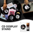 thumbnail image 3 of COOPHYA Transparent Vinyl Record Frame and Display Shelf with Protective Slots for Tabletop Use, 3 of 7
