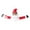 B, variant on Christmas Curtain Buckle Strap, Santa Claus Curtain Strap Buckle Clip Window Decoration Christmas Decorations Family Holiday
