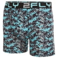 thumbnail image 5 of 2FLY Men's Boxer Briefs 3-Pack Ultra Soft , Active Stretch Underwear- Large, Blue Moneky and Camo Print, 5 of 7