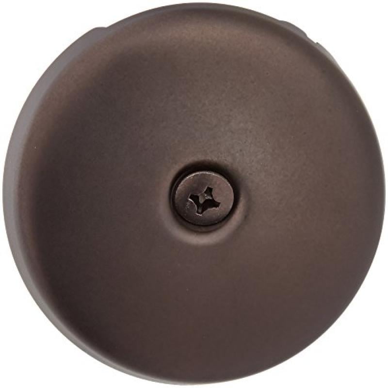 Oil Rubbed Bronze OneHole Waste and Overflow Faceplate with Screw