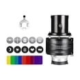 thumbnail image 3 of Condensador óptico fotográfico Hugo kit de Snoot ajustable para cámara, 3 of 10