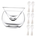thumbnail image 2 of Juego de enfriador de caviar, plato para servir, juego de servir caviar con soporte para hielo para aperitivos, helados, cócteles, para, 2 of 9