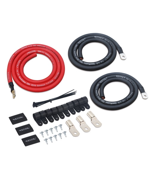 Recoil PBG3 Premium Big 3 Power Upgrade OFC Wiring Kits