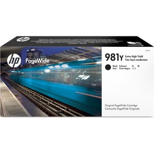UPC: 0889296095323 | HP 981Y Extra High Yield Black Original PageWide Cartridge (L0R16A)