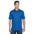 thumbnail image 1 of Polo de manga corta de algodón Ringspun Harriton TRUE ROYAL 5XL, 1 of 1
