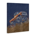 thumbnail image 2 of Stupell Industries Eclectic My Jam Monster Truck Canvas Art, 16 x 20, by Kim Allen, 2 of 8