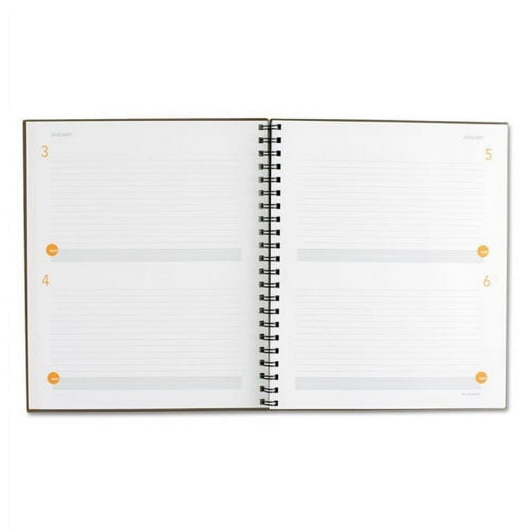 Plan. Write. Remember. Planning Notebook Two Days Per Page , 11 x 8.38, Gray Cover, Undated Plan. Write. Remember. Planning Notebook Two Days Per Page , 11 x 8.38, Gray Cover, Undated