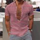 thumbnail image 5 of Camisas de Manga Larga para Hombres Impresión de Moda Casual Cuello Girado Abajo, Blusa Transpirable para Eventos Diarios, Deportivos Y Especiales, 5 of 5