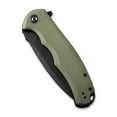 thumbnail image 5 of CIVIVI Praxis Pocket Folding Knife 3.75" 9Cr18MoV Blade, OD Green G10 Handle C803F, 5 of 13