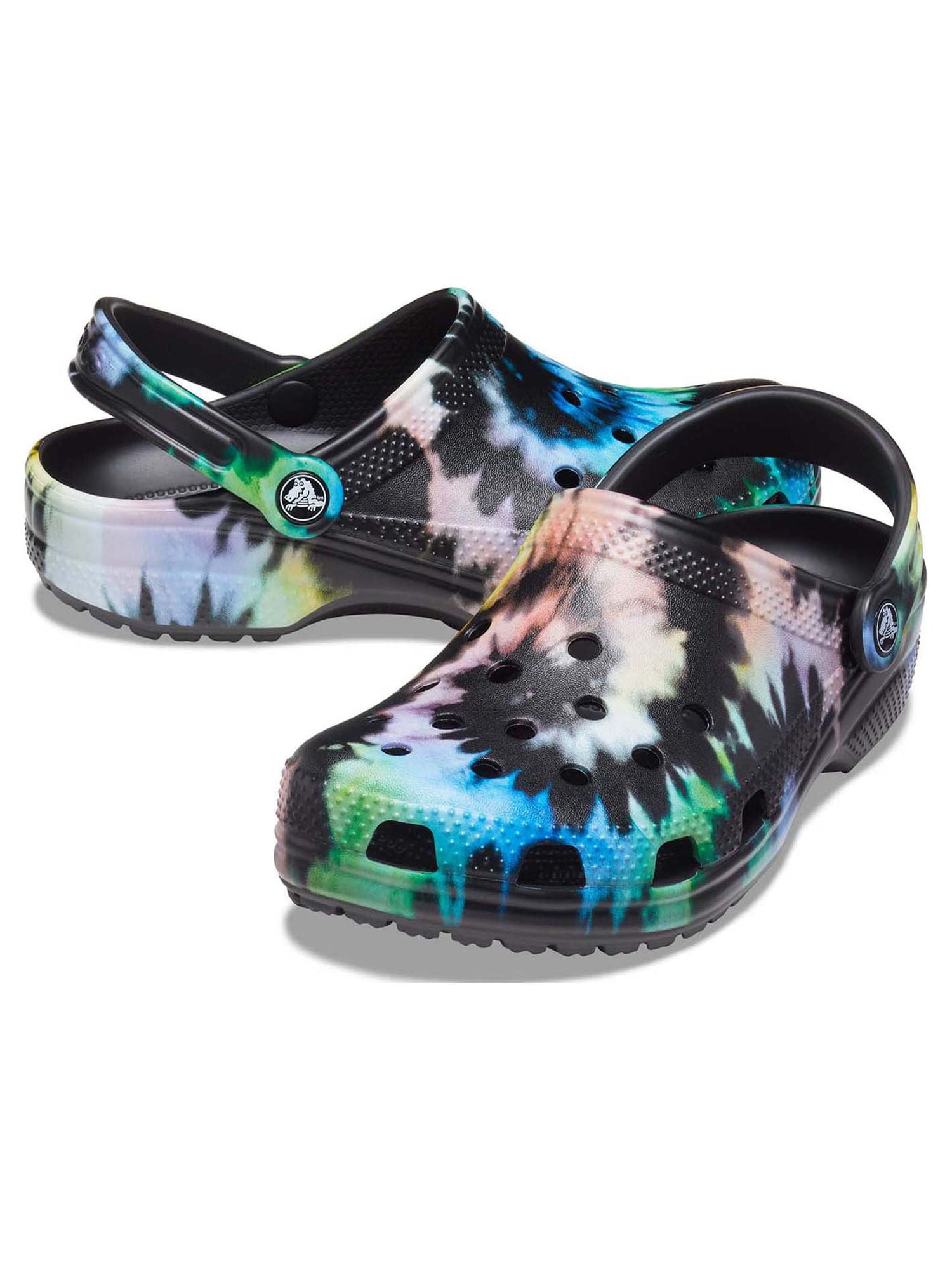 Pastel tie dye online crocs size 5