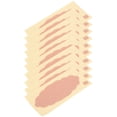 thumbnail image 1 of Almohadillas para el sudor de las axilas, 10 unidades de almohadillas absorbentes para las axilas, desodorantes, antitranspirantes, de verano, diseño aerodinámico, 1 of 14