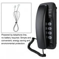 thumbnail image 6 of DOACT Wall Mount Landline Telephone, Extension No Caller ID Home Phone For Hotel Family Telephone No Caller ID, 6 of 7