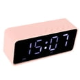 thumbnail image 4 of Reloj despertador Altavoz Bluetooth Vevor sin distorsión carga USB espejo pantalla reloj Digital portátil Altavoz inalámbrico rosa, 4 of 5