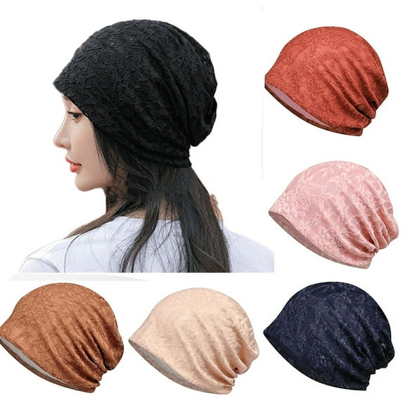 Yoyauz Women's Baggy Slouchy Fashion Beanies Chemo Caps Cancer Headwear Skull Cap Knitted hat Scarf for Women