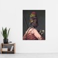 thumbnail image 2 of Gerome Black Bashi-Bazouk Portrait Painting Extra Large Art Print Wall Mural Poster Premium XL, 2 of 3