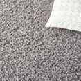 thumbnail image 6 of SAFAVIEH Martina Solid Sheep Polyester Shag Area Rug, Grey, 4' x 6', 6 of 7