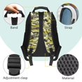 thumbnail image 4 of HUIACONG Dinosaur Print Large Capacity Lightweight Water-Resistant School Backpack for Students Ages 6-18, Durable Bookbag for Elementary Middle High School Boys Girls Back to School Gift, 4 of 7