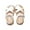 Beige, variant on NOKIO Girls' Closed Toe Sandals Girls' Fashion Flats Girls' Strappy Sandals Kids Girls Sandal Summer Solid Color Rubber Sole Alternate Vamp Metal Buckle Birthday Party School Sandbeach