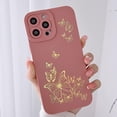 thumbnail image 2 of Compatible with iPhone 13 Pro Max Case, Butterfly Pattern with Side Plated Heart Pattern Soft Silicone Shockproof Full Camera Lens Cute Case for iPhone 13 Pro Max for Women Girl,Blue, 2 of 7