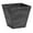 Black, variant on ArtStone 35126 Ella Square Planter, 12-Inch, Mint