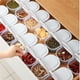 thumbnail image 4 of Caja de Almacenamiento de Cocina de Plástico Sellada con Doble Rejilla, 18.5×10×6cm, Contenedor Transparente Blanco para Conservación de Alimentos con Diseño de Doble Tapa para Organización de, 4 of 9