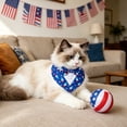 thumbnail image 4 of Memorial Day Saving!4th of July Decorations, Independence Day Pet Party Decorations Formal Pet Bandanas Classic Scarves Dog Neck Scarfs, 4 of 6