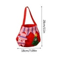 thumbnail image 4 of Vikakiooze Christmas Decorations Christmas Bag Candy Bag Christmas Trees Christmas Ornament New Year Santa Claus Gift Bags Apples Bags, 4 of 4