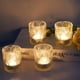 thumbnail image 1 of Portavelas Votive Woho de vidrio transparente, 24 unidades, para bodas, 1 of 9