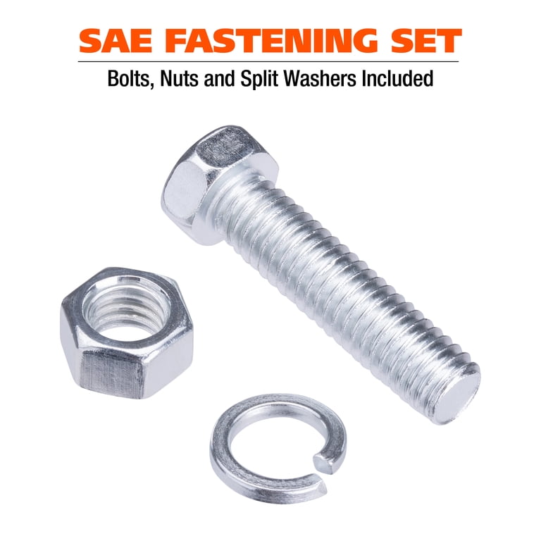 255-Piece Nut & Bolt Assortment Set With Storage Case photo 5