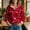 Red, variant on Heart Blouses for Women Valentine Long Sleeve Button Up Dressy Lapel Collared Shirts Cute Casual Outfits
