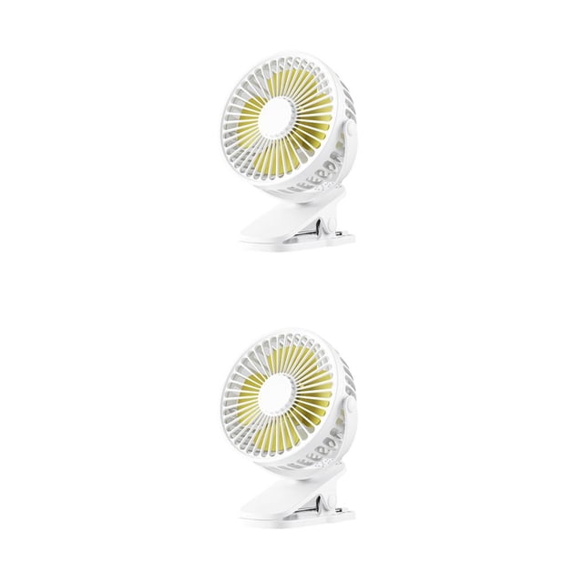 Ventilador de clip Moyic pequeño Carga USB 3 velocidades Ventiladores eléctricos de bolsillo de oficina ajustables Verano Deportes al aire libre