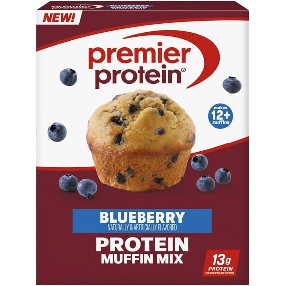 Premier Protein Blueberry Protein Muffin Mix, 14 oz