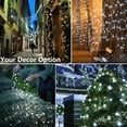 thumbnail image 2 of GHODEC Solar String Lights Outdoor Waterproof,52.3ft 160 LED Solar tree Lights,Backyard Lights Christmas Lights with 8 Modes for Patio Garden Tent Yard Christmas Outdoor Decor(Cool White), 2 of 7