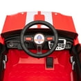 thumbnail image 4 of Funride Ride on Toys for Toddlers, 12 Volt Licensed Shelby GT350 Electric Cars with Remote, Toy Gift with USB, Bluetooth Music, Horn, LED Light, Red, 4 of 11