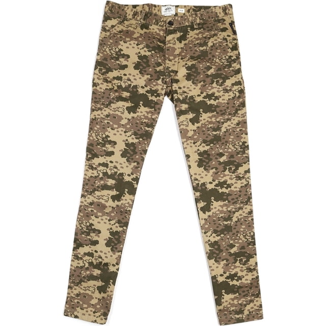 Ecko Unltd. Pantalones casuales de camuflaje Battlefield para hombre, verde, 34W x 31L
