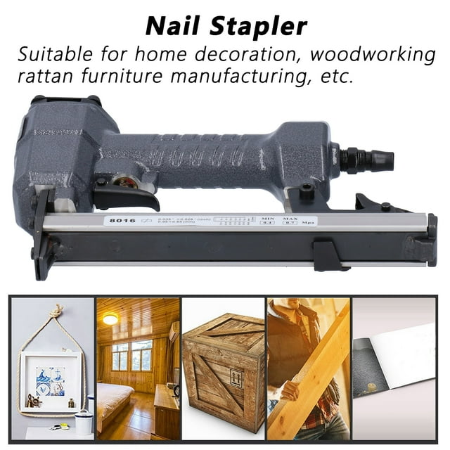 Nailer Air Nailer Pneumatic Concrete Nails Stapler Nailing Device Hand Tools Home Improvement