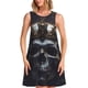thumbnail image 1 of Disketp Royal Skull With Golden Crown para Vestido sin Mangas para Mujeres, Vestidos de Verano para Mujeres, Casual y Holgado para la Playa, 1 of 7