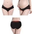 thumbnail image 3 of KTMKH 6 Pack Maternity Pregnant Women Low Waist V Shaped Cotton Pregnancy Postpartum Panties, 3 of 7