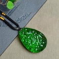 thumbnail image 2 of Piedra de aerolitos de cristal, de de regalo, piedra de energía, natural, colgante de joyería, colr de , pa salud Sunnimix Colgante moldavita, 2 of 8