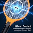thumbnail image 5 of GJX Electric Rechargeable Bug Zapper Fly Killer Swatter Zap Mosquito for Indoor and Outdoor Pest Control Led Dark Safety Mesh, 5 of 6
