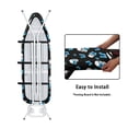 thumbnail image 4 of HELLHERO Skull and Butterfly Design Tabletop Ironing Board Cover Elastic Band Ironing Board Cover Soft Fabric, 4 of 4