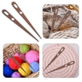 thumbnail image 2 of Hand Knitting Wood Tool Wooden Knitting Needles For Professionals 1 Pair, 2 of 8