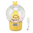 thumbnail image 2 of LED Table Lamp, Clear Ball Design Night Light Ideal Present ABS Warm Lighting  for Family, 2 of 8