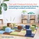 thumbnail image 5 of Building Blocks ECR4Kids SoftZone Patchwork para niños pequeños, 12 piezas, 5 of 9